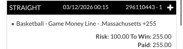 Member winning slip