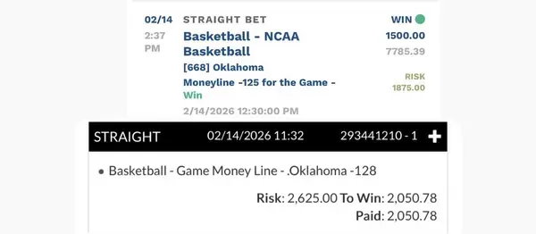 Member winning slip