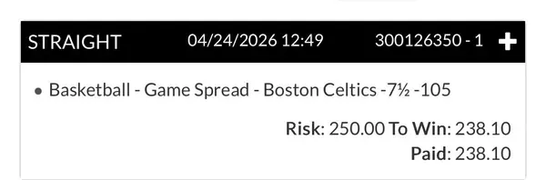Member winning slip