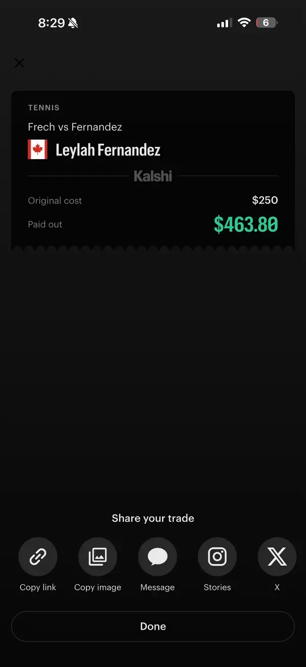 Member winning slip