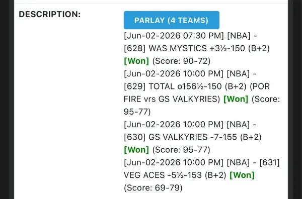 Member winning slip