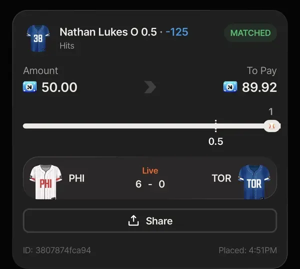Member winning slip