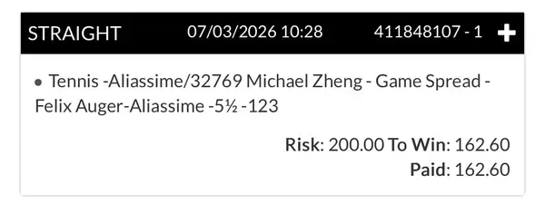 Member winning slip